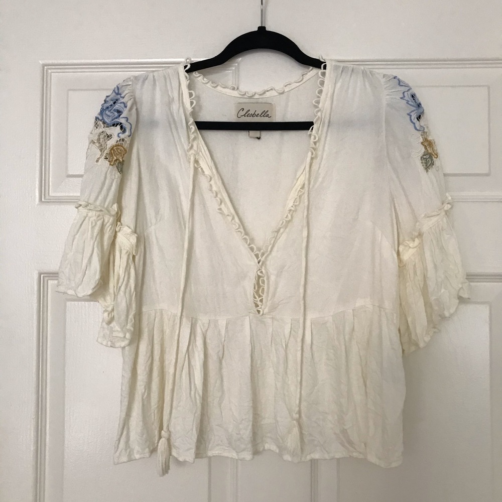 BRAND NEW Cleobella floral blouse